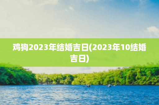 鸡狗2023年结婚吉日(2023年10结婚吉日)第1张-八字查询