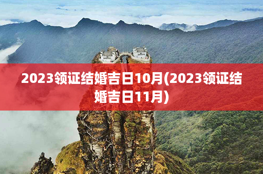 2023领证结婚吉日10月(2023领证结婚吉日11月)第1张-八字查询