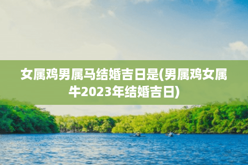 女属鸡男属马结婚吉日是(男属鸡女属牛2023年结婚吉日)第1张-八字查询