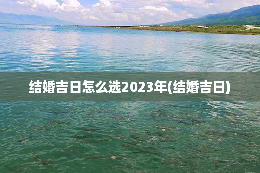 结婚吉日怎么选2023年(结婚吉日)第1张-八字查询