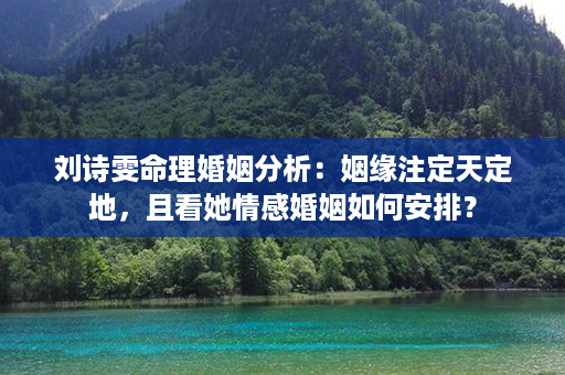 刘诗雯命理婚姻分析：姻缘注定天定地，且看她情感婚姻如何安排？第1张-八字查询