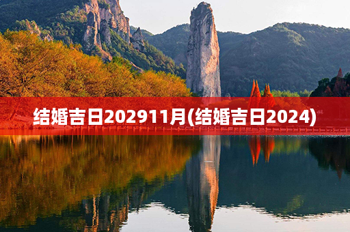 结婚吉日202911月(结婚吉日2024)第1张-八字查询