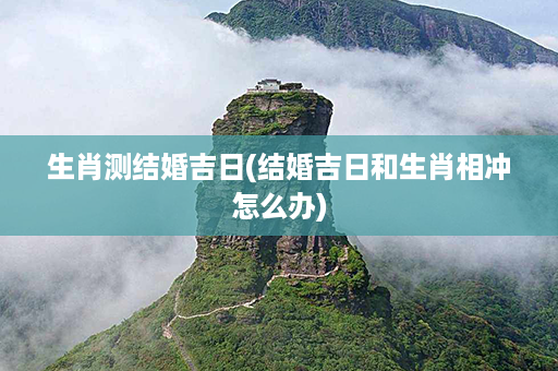 生肖测结婚吉日(结婚吉日和生肖相冲怎么办)第1张-八字查询