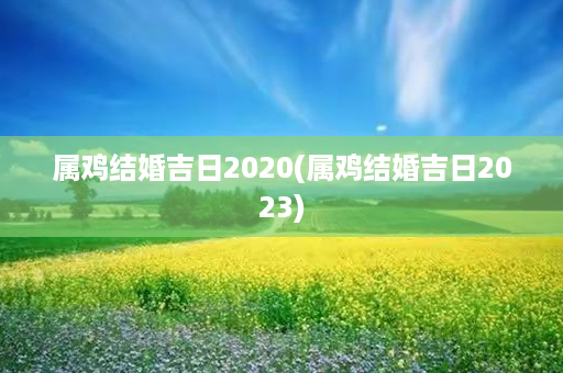 属鸡结婚吉日2020(属鸡结婚吉日2023)第1张-八字查询