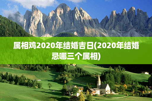 属相鸡2020年结婚吉日(2020年结婚忌哪三个属相)第1张-八字查询