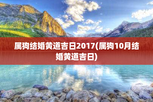 属狗结婚黄道吉日2017(属狗10月结婚黄道吉日)第1张-八字查询