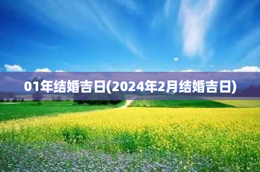 01年结婚吉日(2024年2月结婚吉日)第1张-八字查询