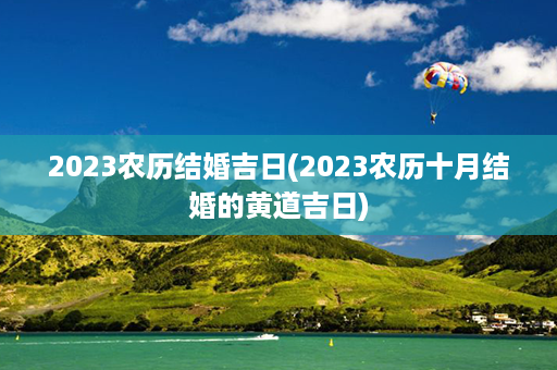 2023农历结婚吉日(2023农历十月结婚的黄道吉日)第1张-八字查询