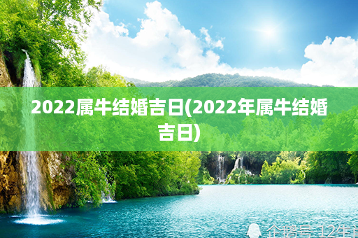 2022属牛结婚吉日(2022年属牛结婚吉日)第1张-八字查询