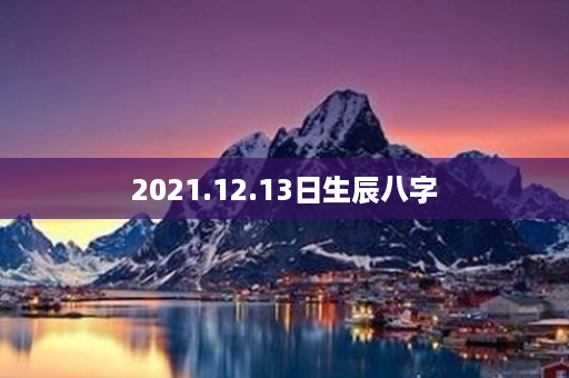 2021.12.13日生辰八字第1张-八字查询