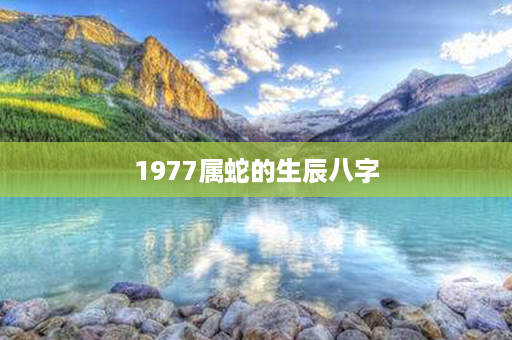 1977属蛇的生辰八字第1张-八字查询